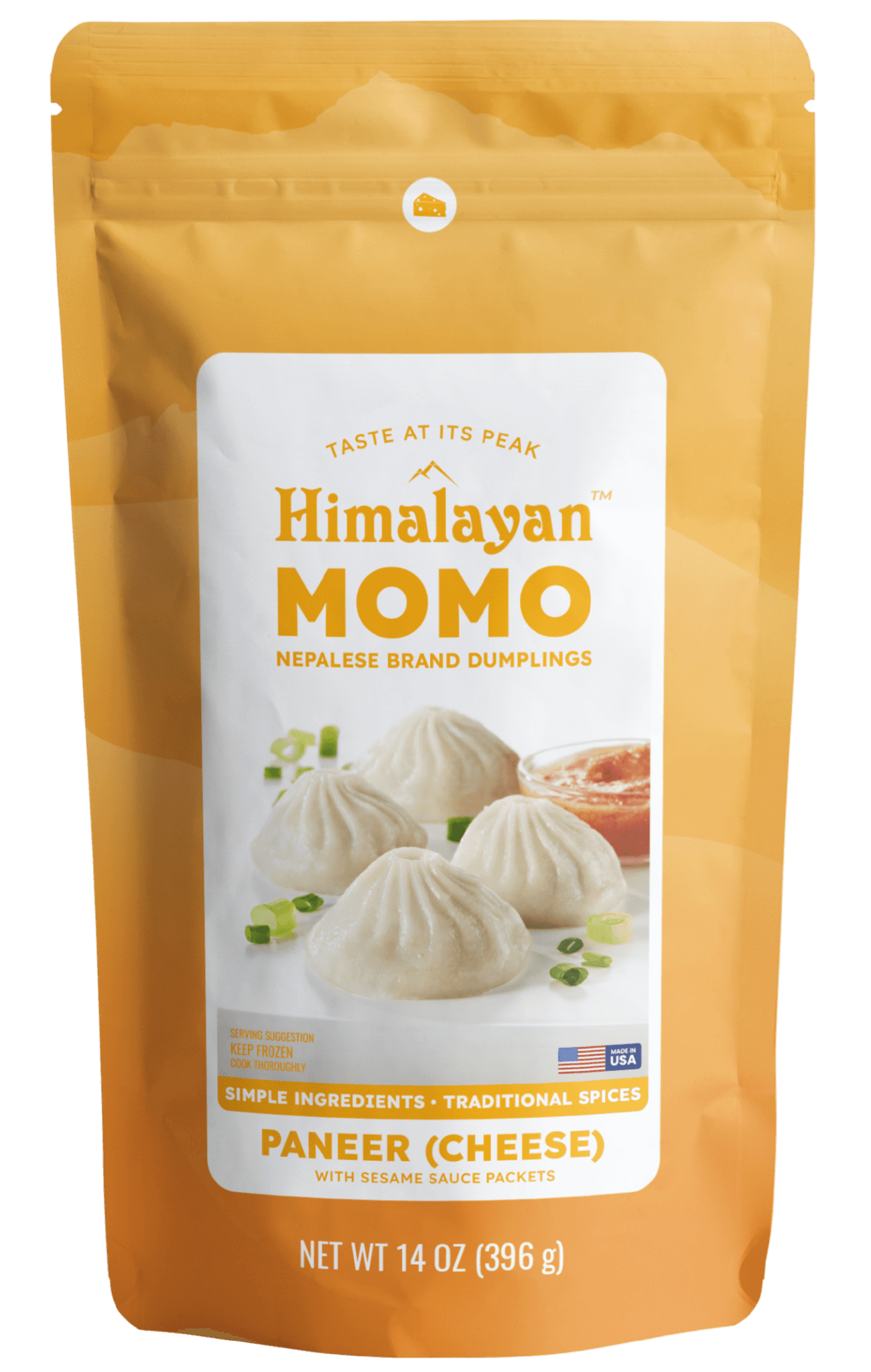 Paneer Momos packaging