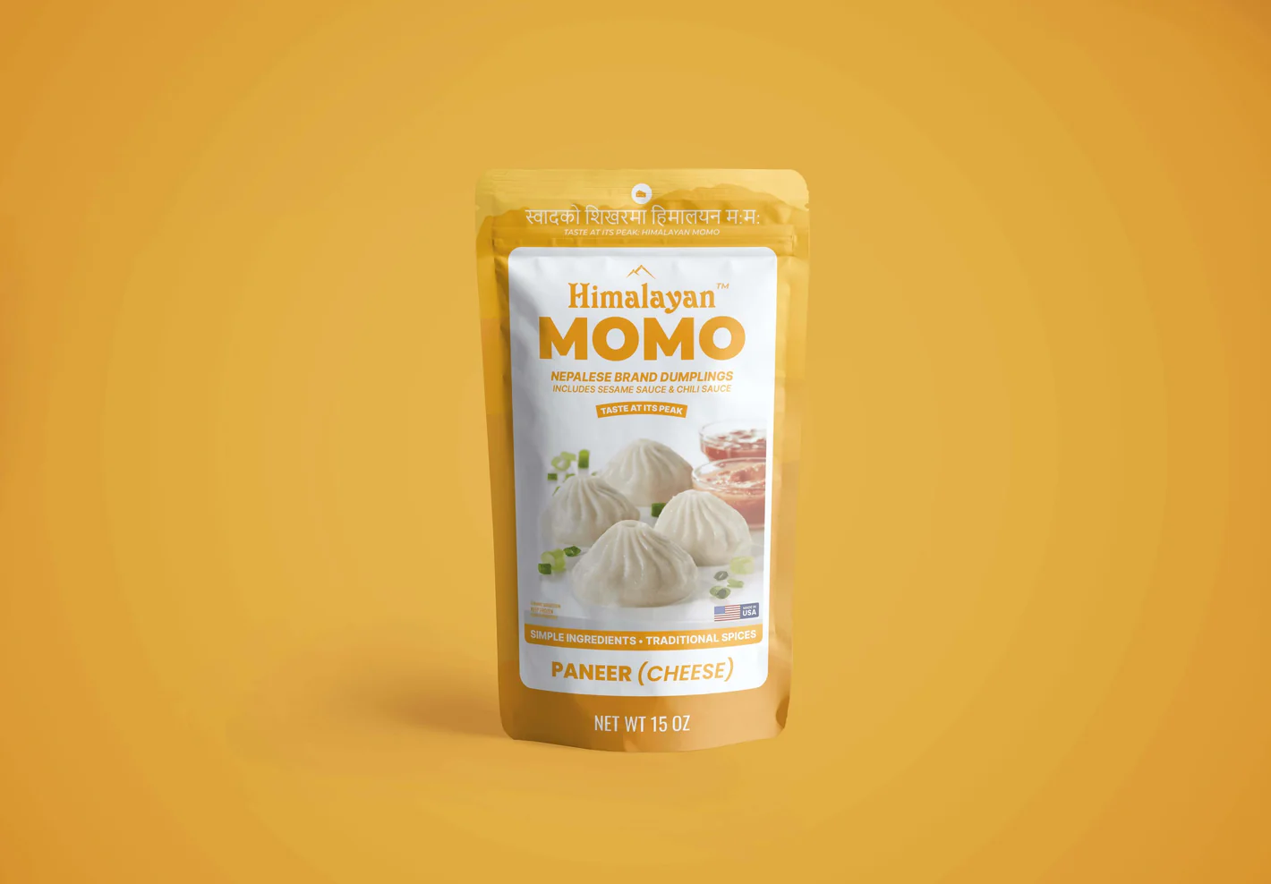 Paneer Momos packaging